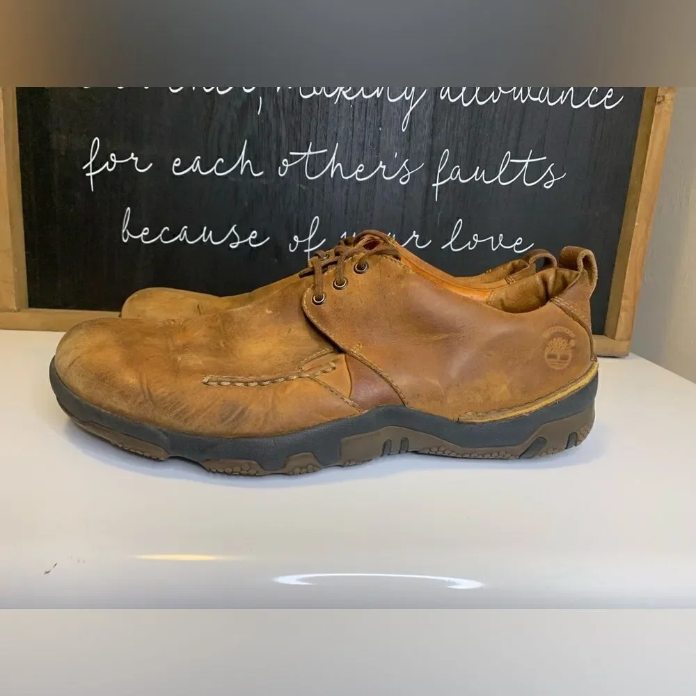 Timberland Brown Lace up shoes size 13‎